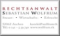 Rechtsanwalt Sebastian Wolfrum